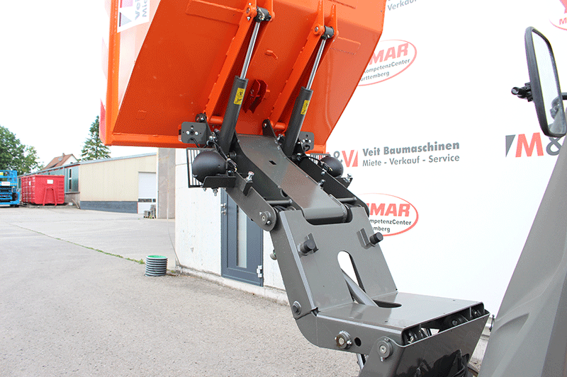 Hochkippfunktion des Ausa D151AHA leichtgängig