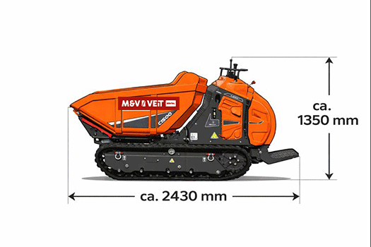 Abmessung - Cormidi C 1500 Rix
