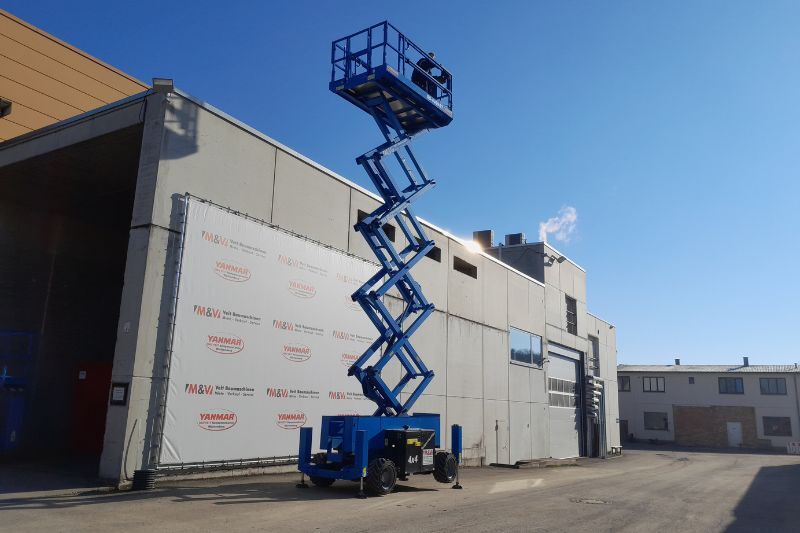 Ausgefahrene Arbeitsbühne GS 4069 RT
