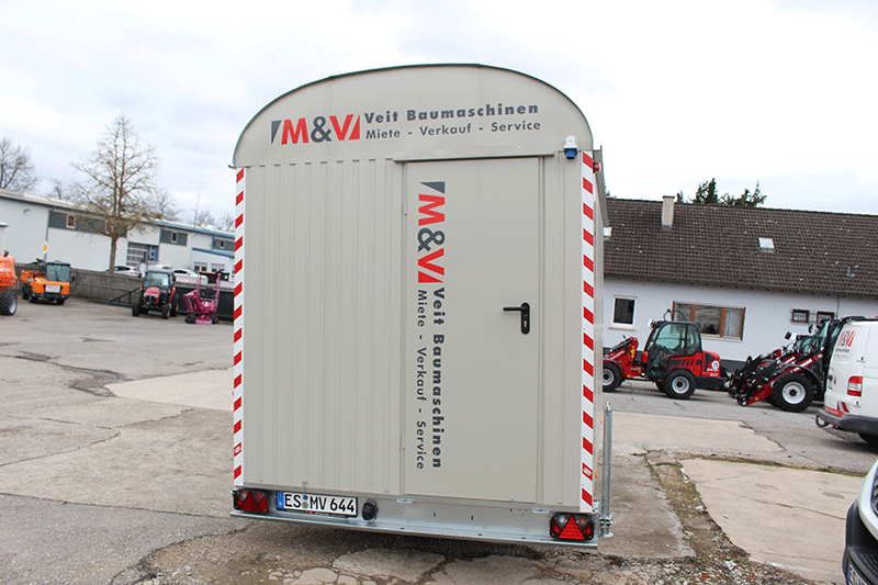 Rasant BME C21S Bauwagen zur Miete in Stuttgart – robuster Mannschafts- und Aufenthaltswagen für Baustellen im Raum Stuttgart und Umgebung