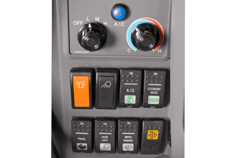 Bedienung des Yanmar SV100-2