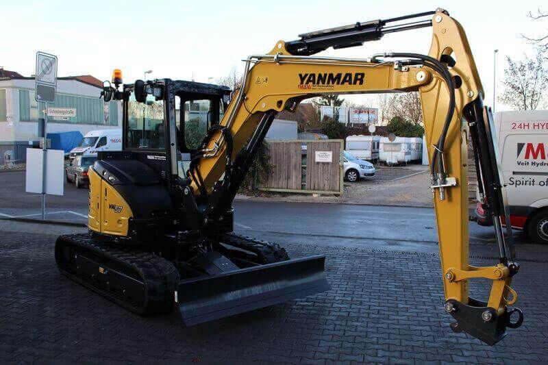 Yanmar ViO57-6B DPF Minibagger von vorne