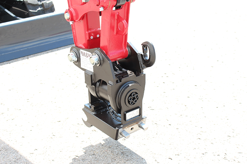 Powertilt am Yanmar Vio 33-7 Minibagger – hydraulische Neigefunktion für präzises Arbeiten, maximale Flexibilität und effiziente Arbeitsabläufe auf der Baustelle