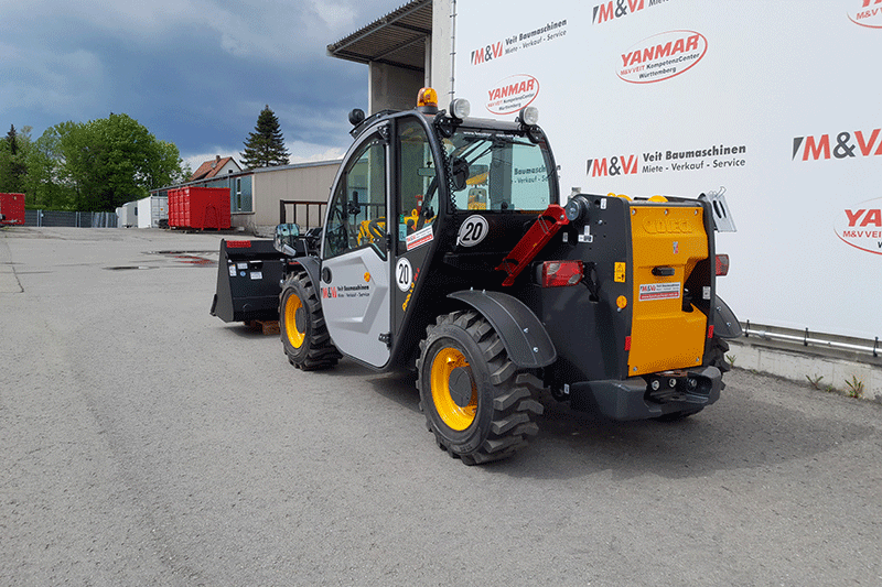 Mieten Sie den Dieci Apollo 26.6 Teleskoplader