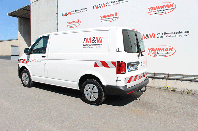 Bewährte Ladefähigkeit im VW  T6.1 Transporter