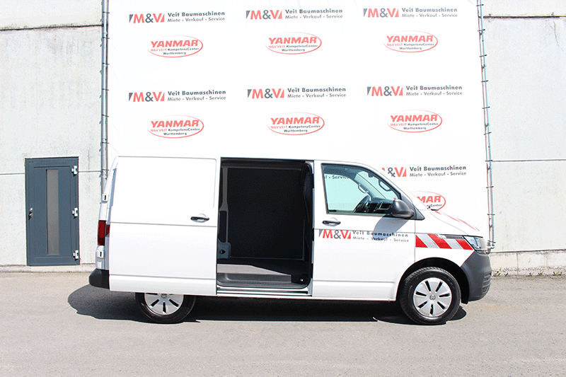 Bequem beladen im VW T6.1 Transporter