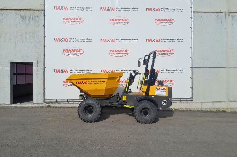 Kraftvoller Mecalac TA 3.5SH– Perfekte Seitenansicht für beeindruckende Leistung