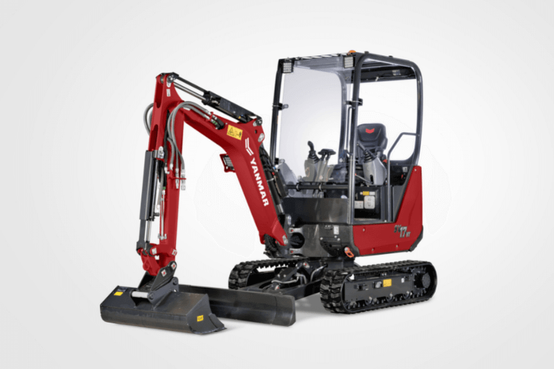 Maschinenbild des SV17VT Minibaggers von Yanmar