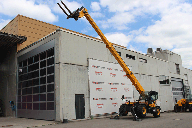 Dieci Runner 35.12 Teleskoplader – kompakte Bauweise, hohe Hubleistung und vielseitig einsetzbar auf Baustellen und im Materialumschlag