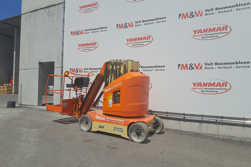 JLG T12E Elektro-Mastarbeitsbühne zur Miete für Wartungs- und Montagearbeiten