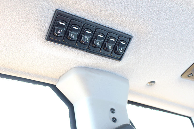 Beleuchtungsschalter im Dieci Icarus 45.17 Teleskoplader