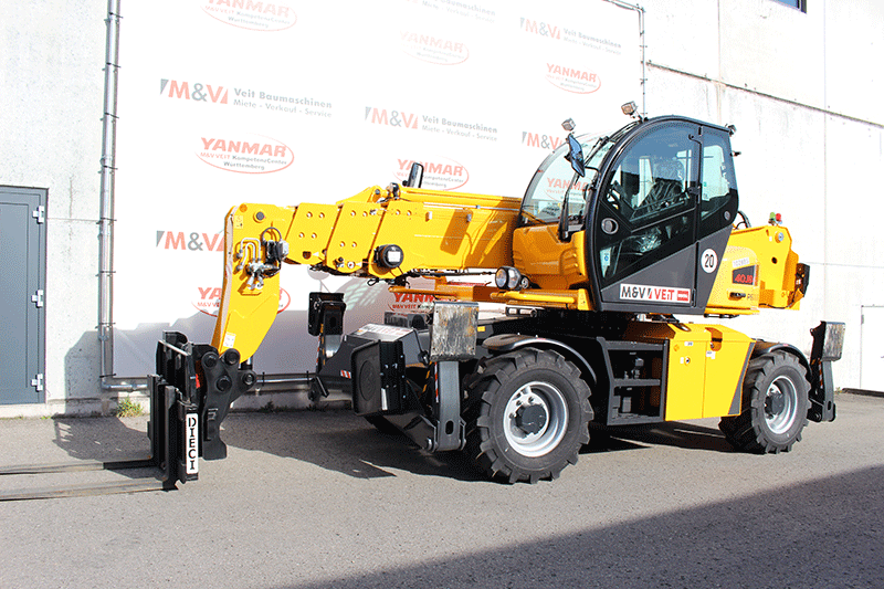 Dieci Pegasus 40.18 Teleskoplader zur Miete für Bau-, Montage- und Industrieeinsätze