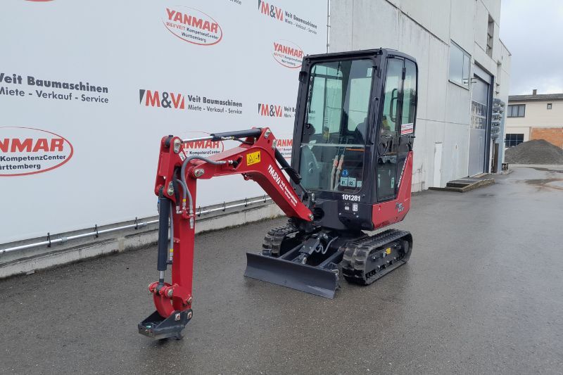 Robuster Minibaggers SV15VT von Yanmar