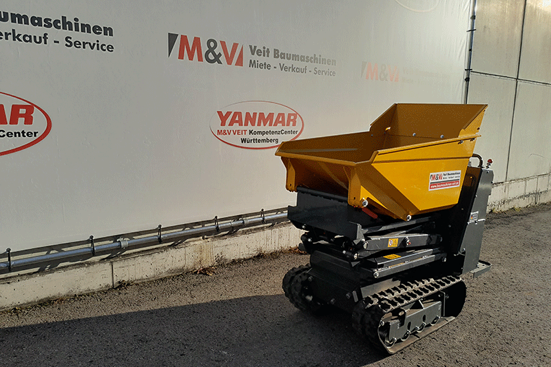 Der Bergmann C 901 Hochkipper Elektrodumper für Mietanfragen – flexible und emissionsfreie Lösung für Bau- und Transporteinsätze