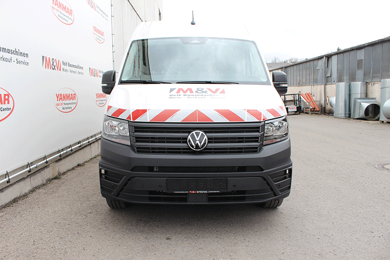 VW Crafter 2.0 TDI Transporter von Vorne