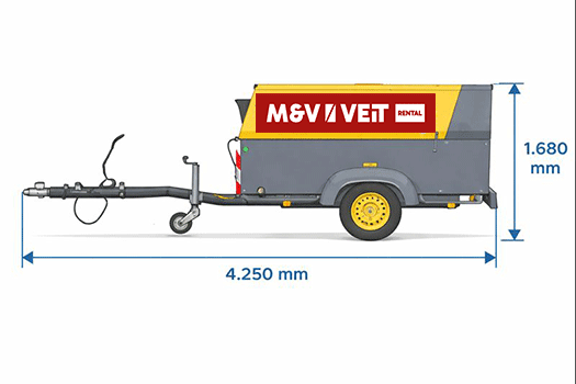 Abmessungen Atlas Copco QAX 40