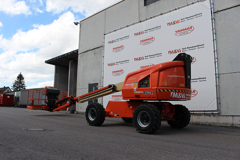 JLG 460 SJ Teleskoparbeitsbühne in Stuttgart mieten – ideal für Bau, Industrie und Montagearbeiten in großer Höhe im Raum Stuttgart.