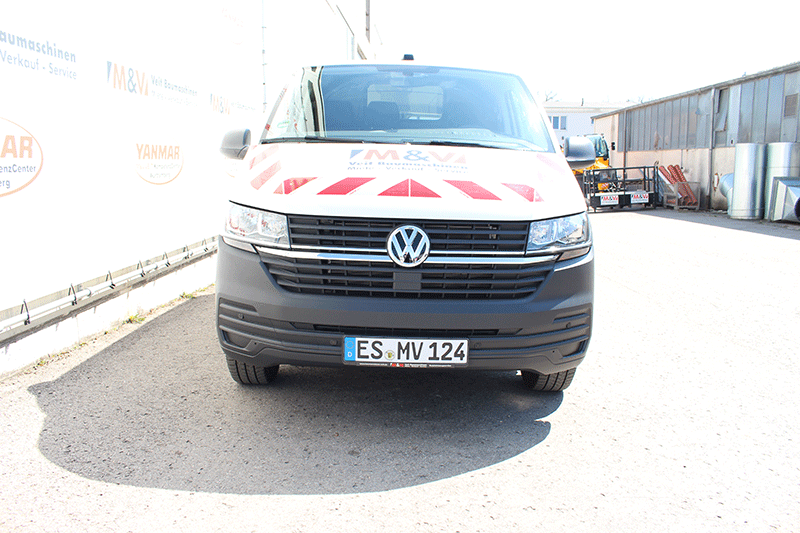Der VW T6.1 Transporter von Vorne