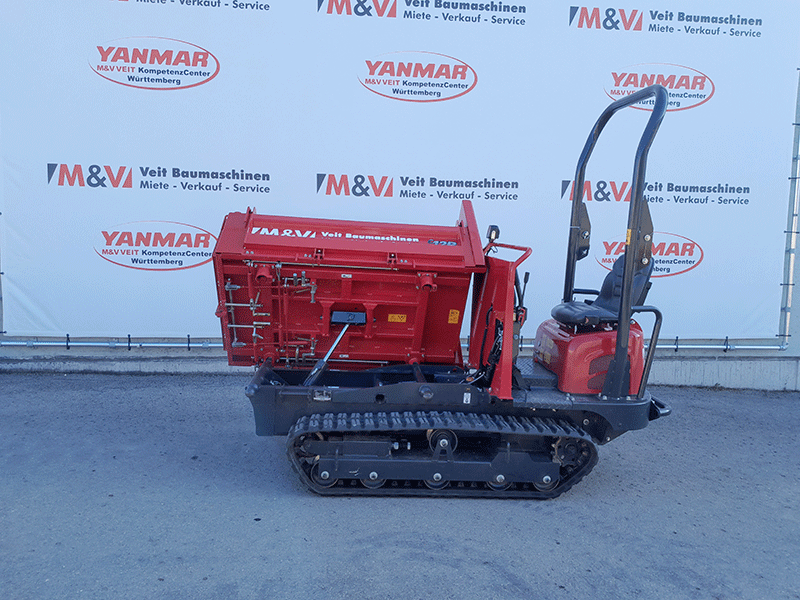Yanmar C 12 Dumper zur Miete in Stuttgart – leistungsstarker Kettendumper mit Dreiseitenkipper für Erdarbeiten und Materialtransport auf Baustellen in der Region Stuttgart