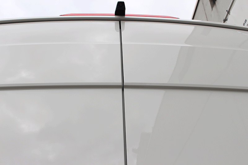 Sichere Rückfahrt dank verbauter Rückfahrkamera