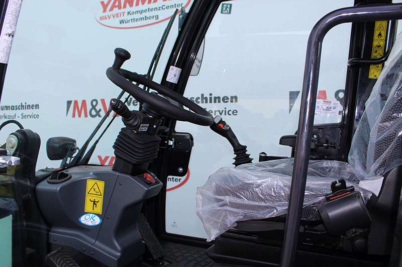 Bedienelemente im V7 sind hervorragend.