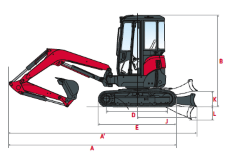 Yanmar ViO33-6 technische Daten