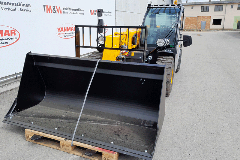 Frontansicht des Dieci Apollo 26.6 Teleskopladers