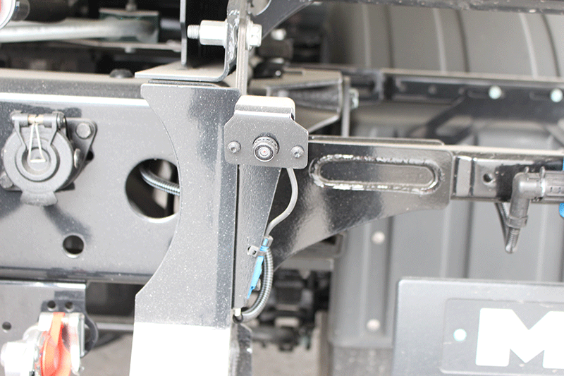 Rückfahrkamera des MAN TGL 12.220 Automatik zur Miete im Einsatz