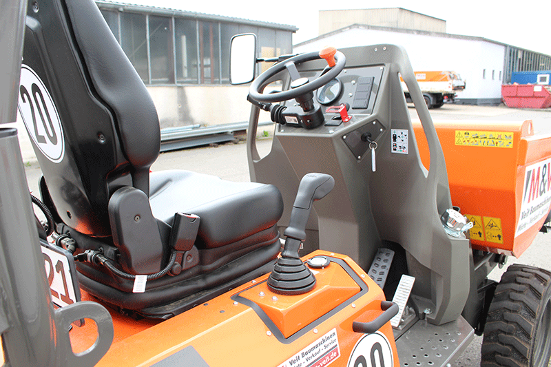 Einfache Bedienelemente - Ausa D 101 AHA