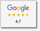 Google Bewertungen 4,7