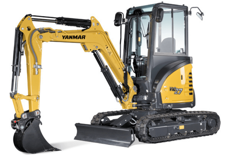 Linke Seite des Yanmar ViO27-6