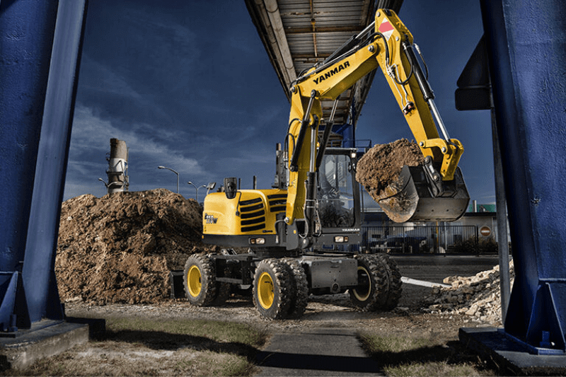 B110W auf der Baustelle