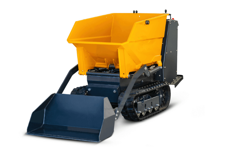 Seitenansicht des Bergmann C901 Selbstlader Dumper