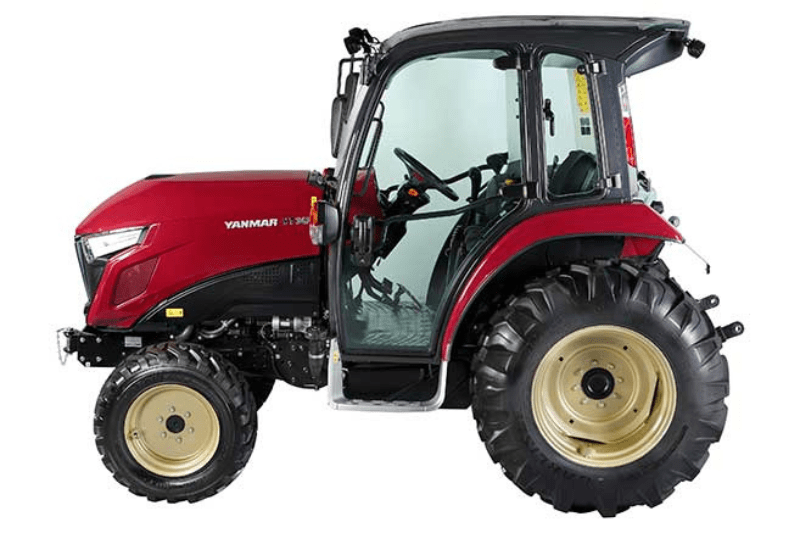 Seitenansicht des Traktors Yanmar YT347 zum Kauf