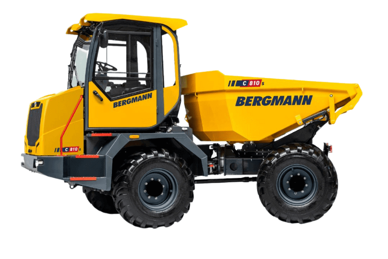 Ein Raddumper von Bergmann Maschinenbau