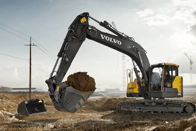 Einsatzbild 3 des Volvo ECR235E