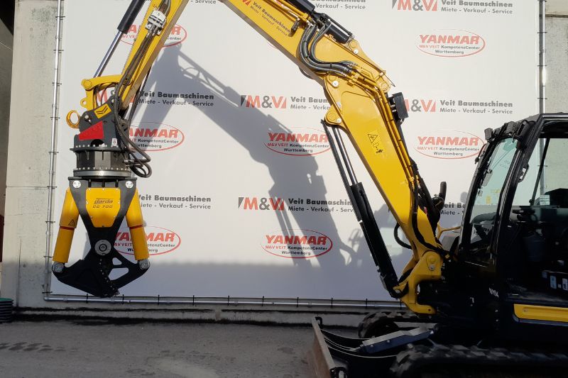 moderner VIO 80 Bagger mieten