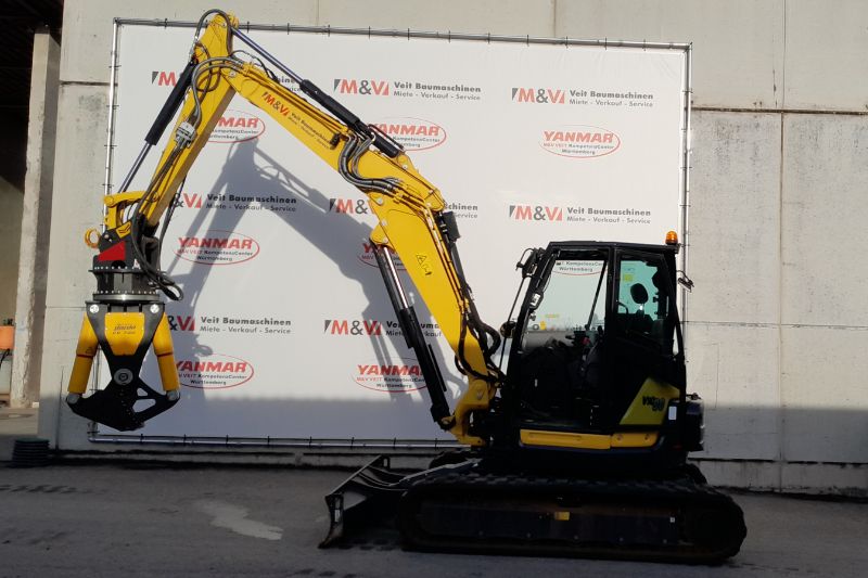 VIO80-2PB auf der Baustelle