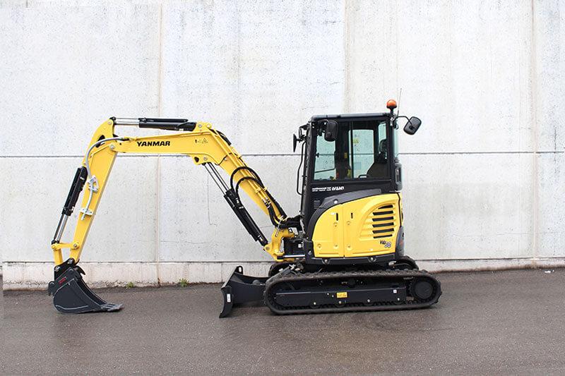 Linke Seite des Yanmar ViO38-6