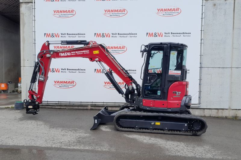 Yanmar ViO57-6B Minibagger links