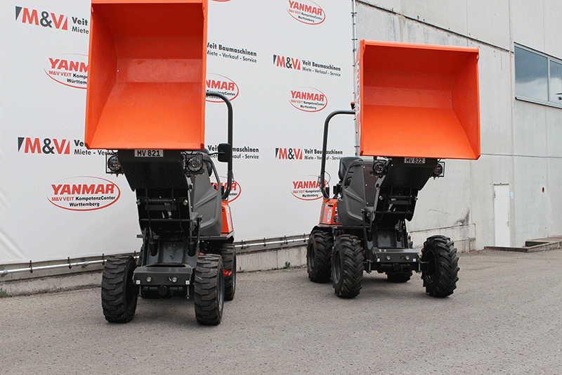 Mieten Sie bei uns den Ausa D 101 AHA Raddumper