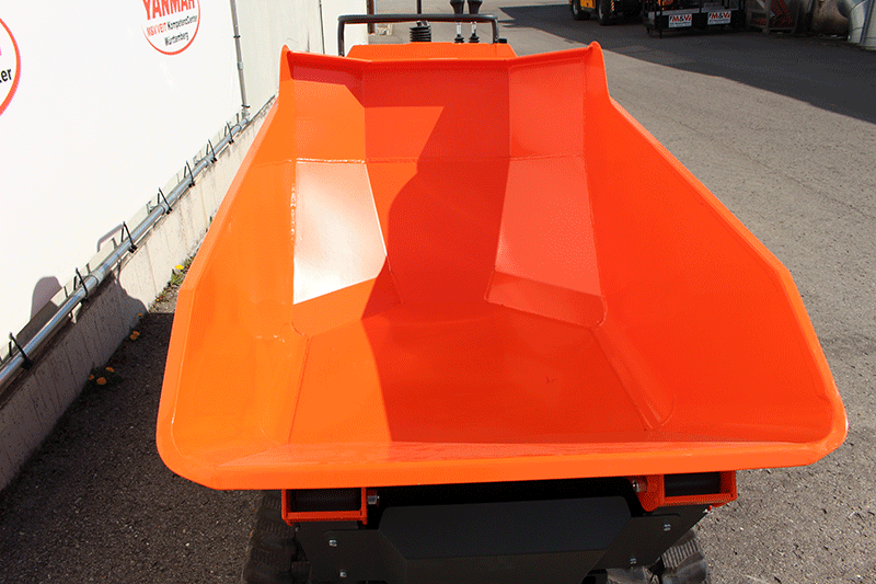 Hohe Nutzlast des Cormidi C 1500 Kettendumpers – ideal für den sicheren und effizienten Transport von Baumaterial auf der Baustelle