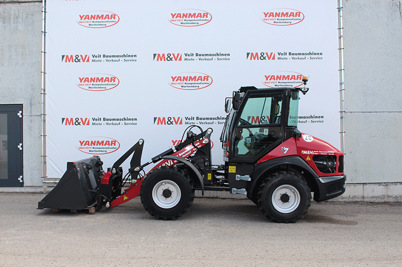 Seitliche Ansicht - Des Yanmar V 7