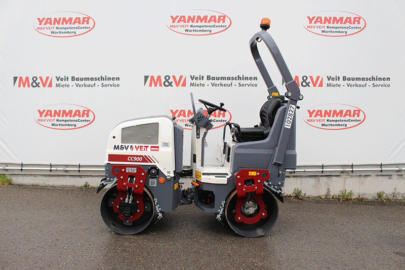 Seitenansicht der Dynapac CC 900