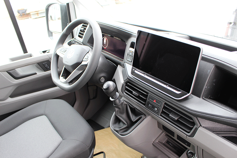 VW Crafter 2.0 TDI - mit einfacher Bedienung