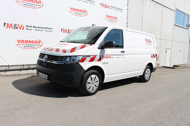 Wunderschöner Transporter für den Umzug