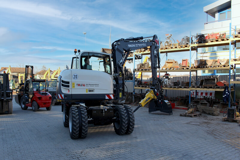 Mobilbagger MV Veit Baumaschinen