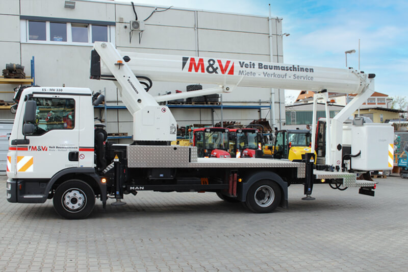 LKW-Arbeitsbühnen M&V Veit Baumaschinen