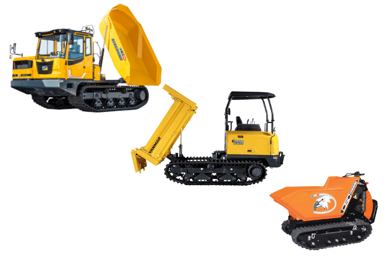 Kettendumper mieten bei M&V Veit Baumaschinen