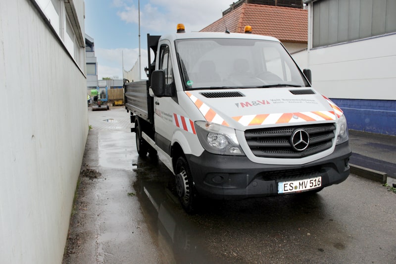 Mercedes-Benz 516 CDI Kipper als starker und zuverlässiger Partner im Baustelleneinsatz, robust, leistungsfähig und ideal für anspruchsvolle Transport- und Kipparbeiten